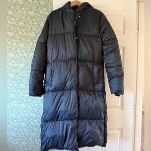 Abercrombie & Fitch Black Puffer Jacket